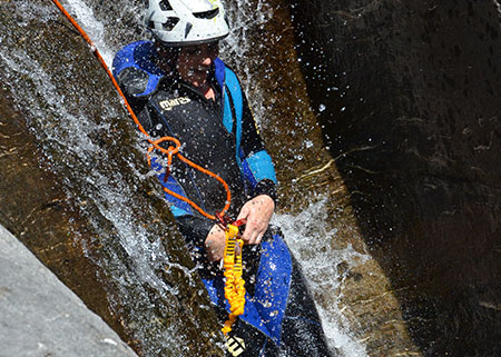 canyoning adventure