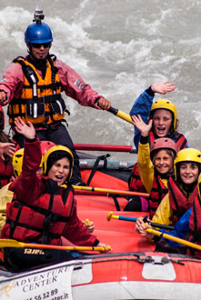 rafting family